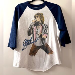 Rod Stewart Graphic Raglan T-Shirt